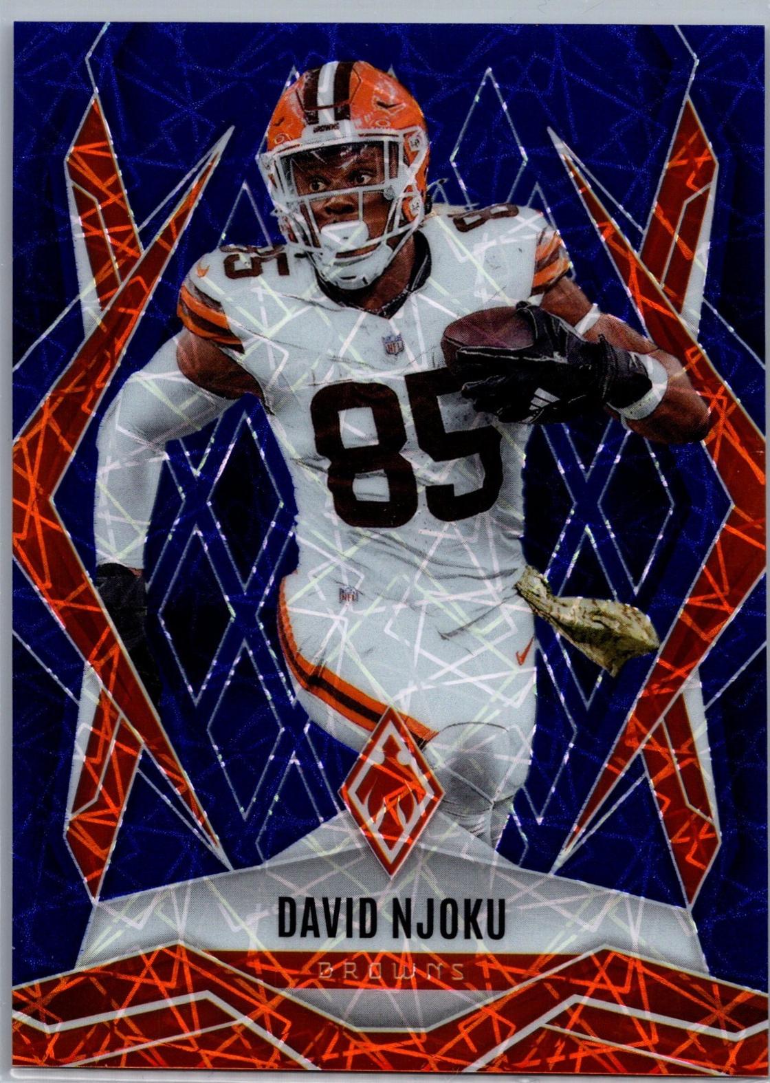 David Njoku [Blue Lazer] #110