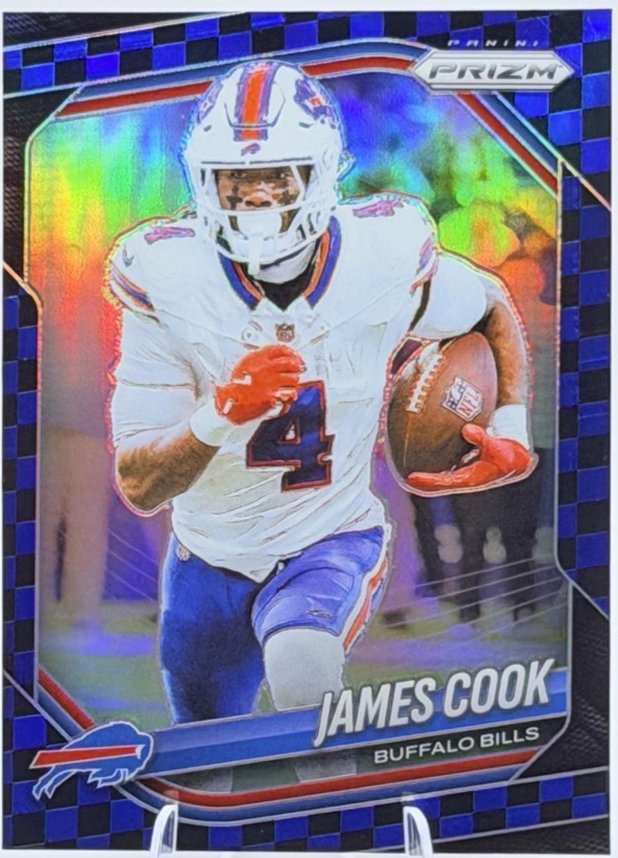 James Cook [Black Blue Checker] #27