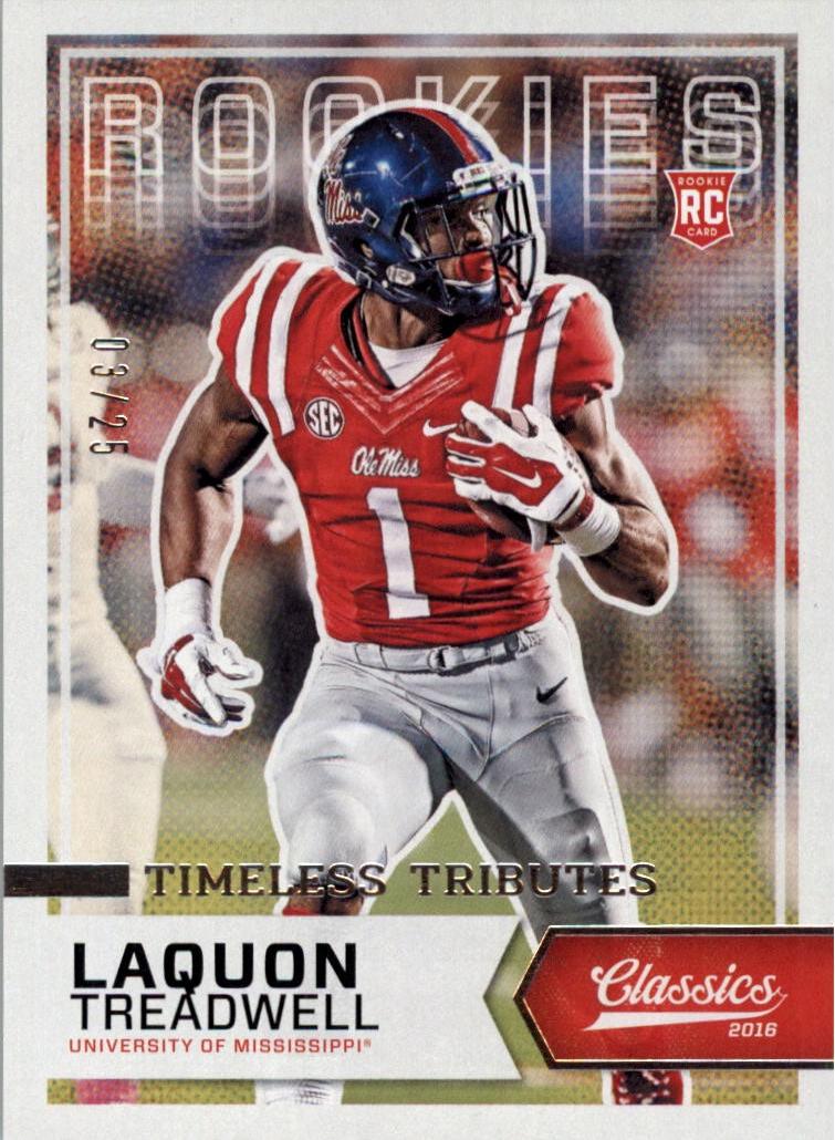 Laquon Treadwell [Red Jersey Timeless Tributes Silver] #237