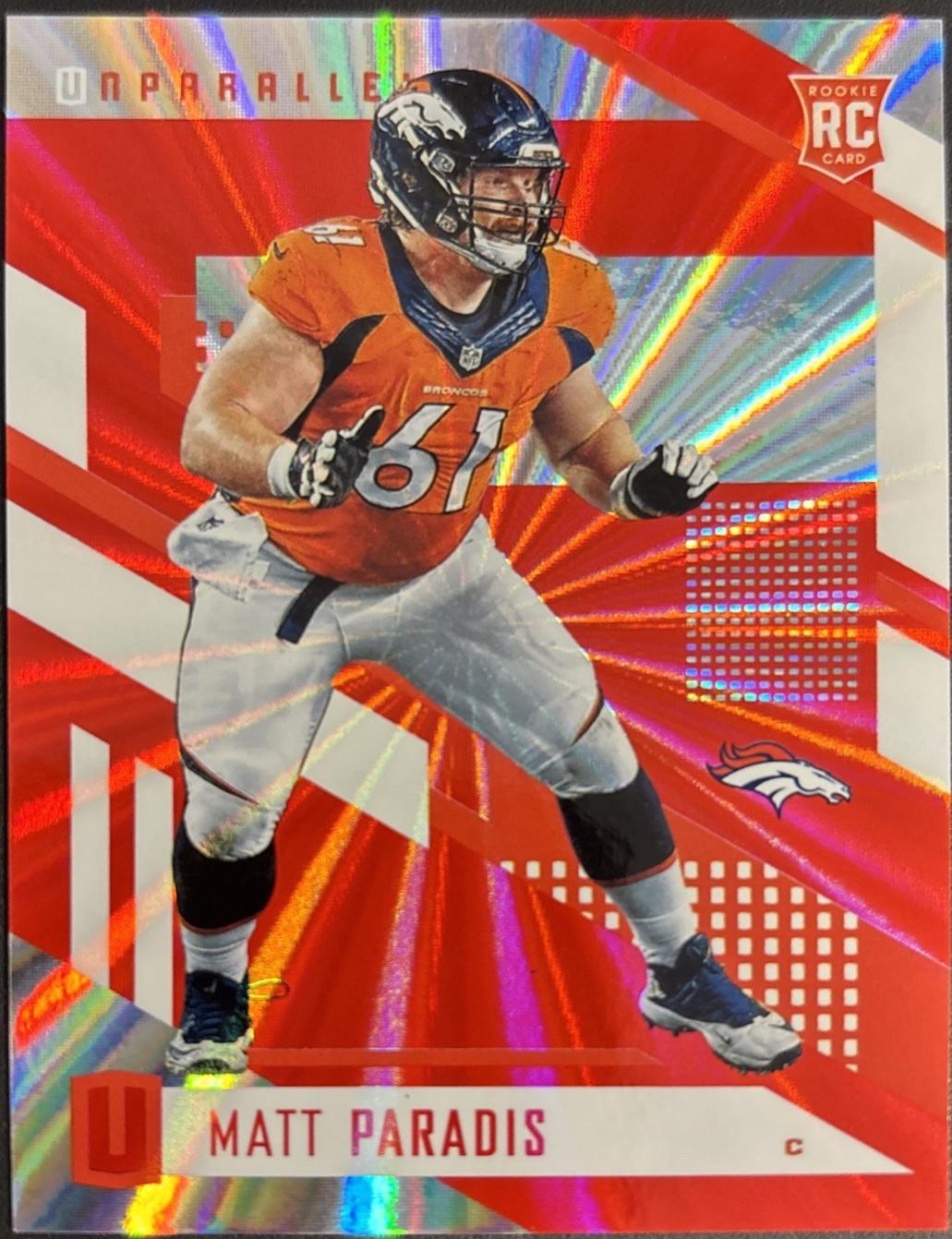 Matt Paradis [Red] #89