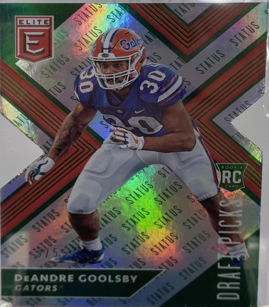 DeAndre Goolsby [Emerald Status Die Cut] #133