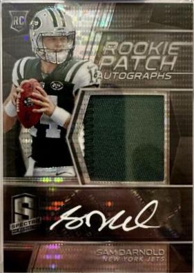 Sam Darnold [Patch Autograph Neon Black Light] #201