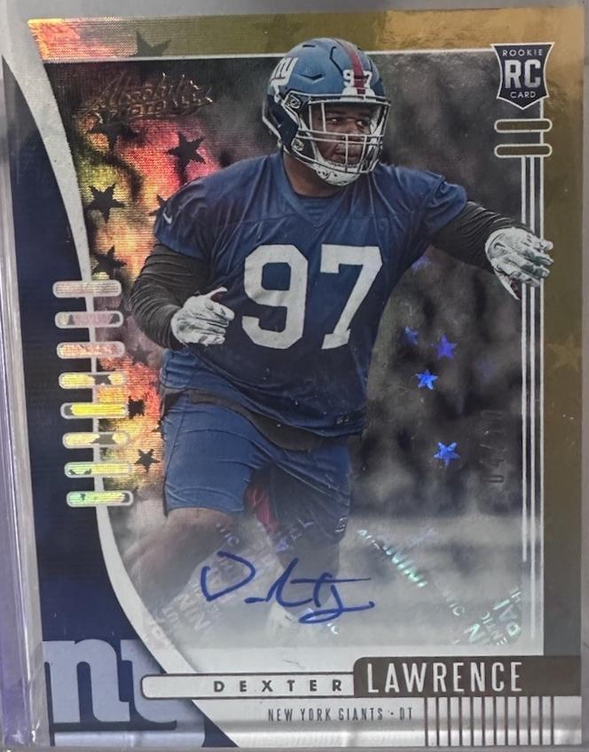 Dexter Lawrence [Spectrum Gold Autograph] #177