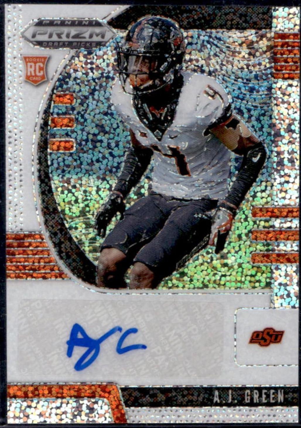 A.J. Green [Autograph White Sparkle Prizm] #235