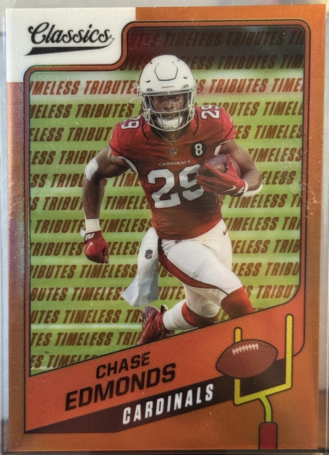 Chase Edmonds [H2 Premium Edition Timeless Tributes Orange] #77
