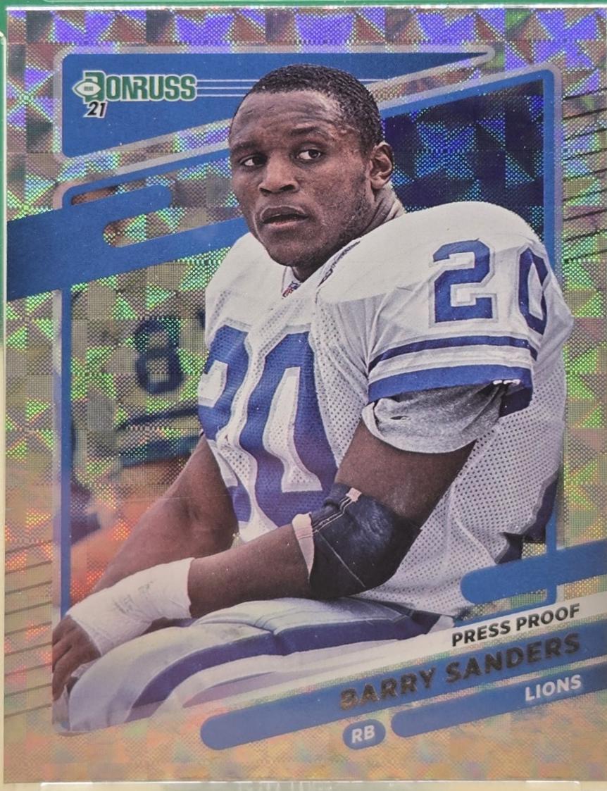 Barry Sanders [No Helmet Press Proof Hyper] #173