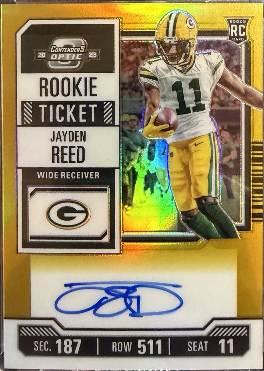 Jayden Reed [Gold RPS Autograph] #118