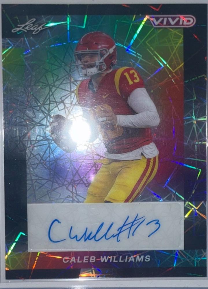 Caleb Williams [Teal Prismatic] #BA-CW2