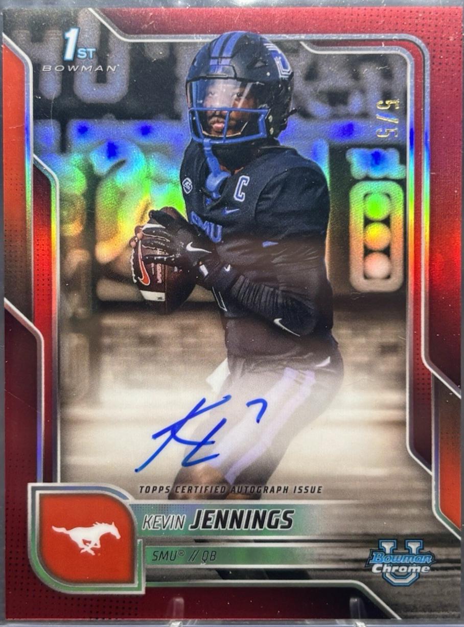 Kevin Jennings [Red Refractor] #BCA-KJ