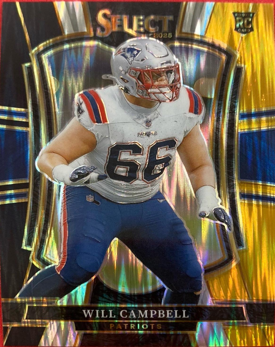 Will Campbell [Black Prizm Shock] #179
