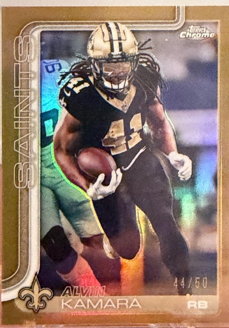 Alvin Kamara [Leather Gold] #215