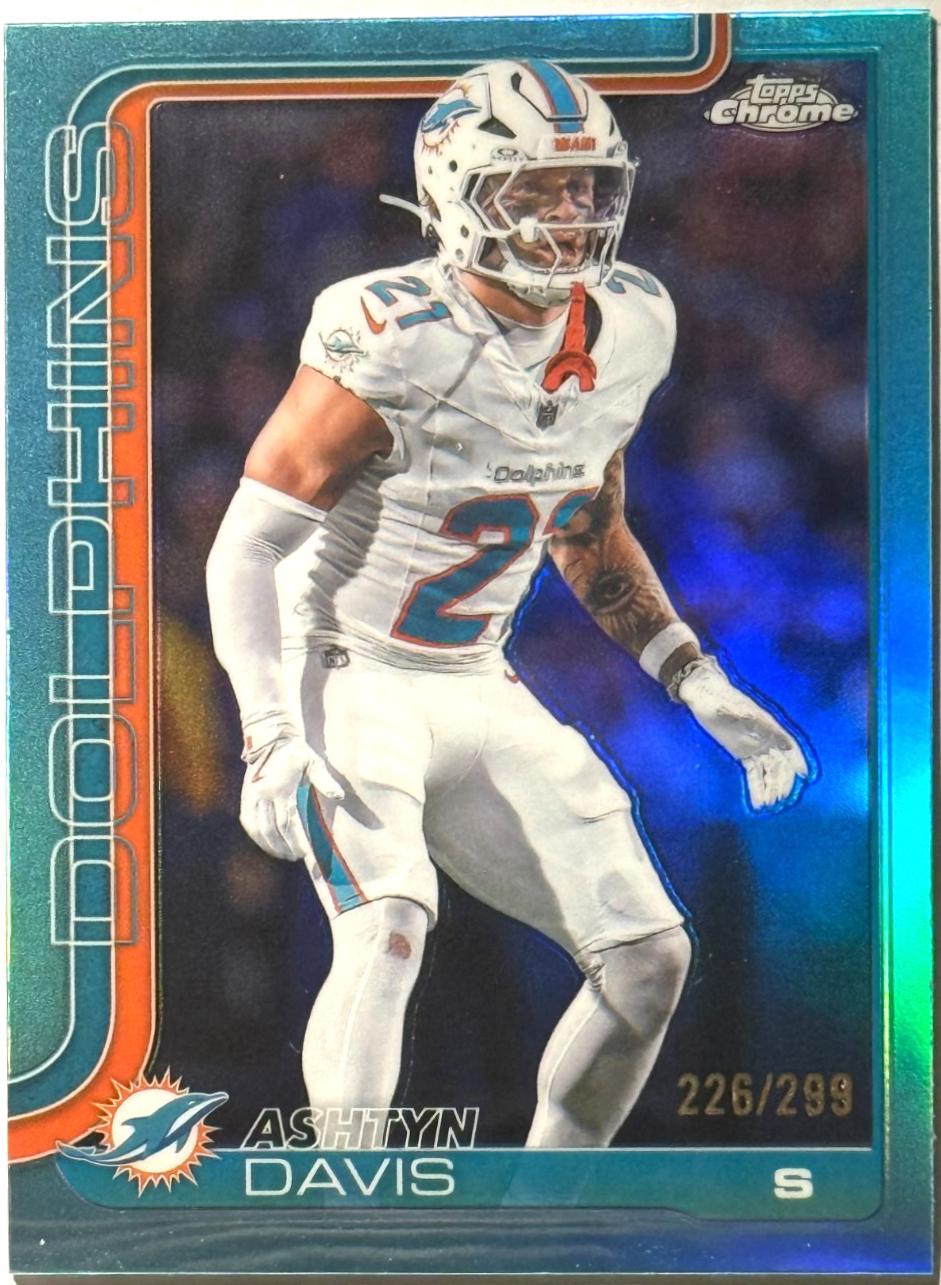 Ashtyn Davis [Aqua Refractor] #194