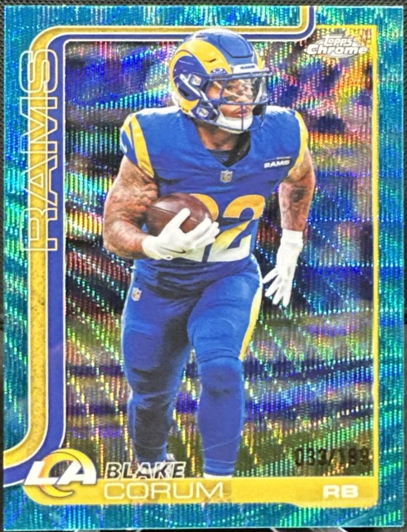 Blake Corum [Blue Wave Refractor] #171