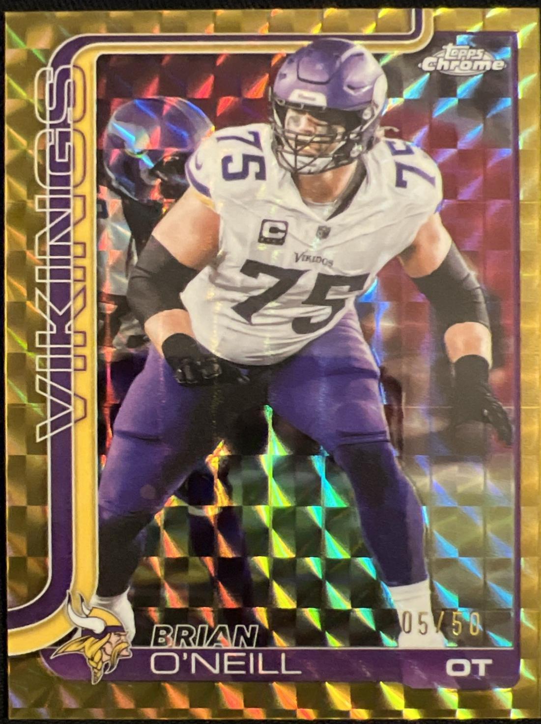Brian O'Neill [Gold Geometric Refractor] #196