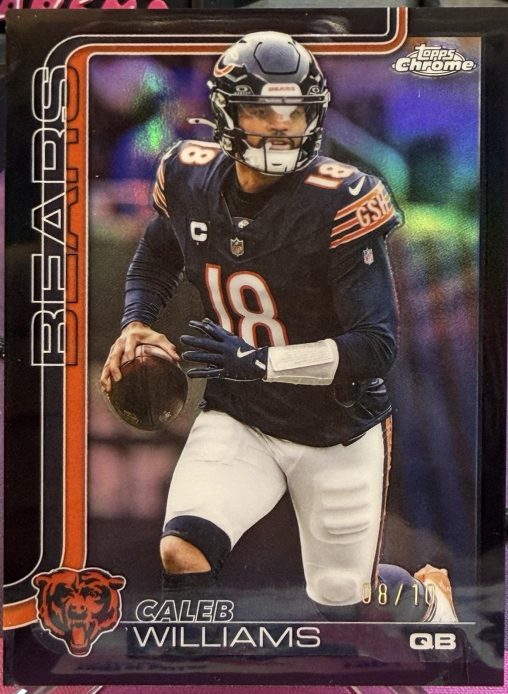 Caleb Williams [Black Refractor] #52