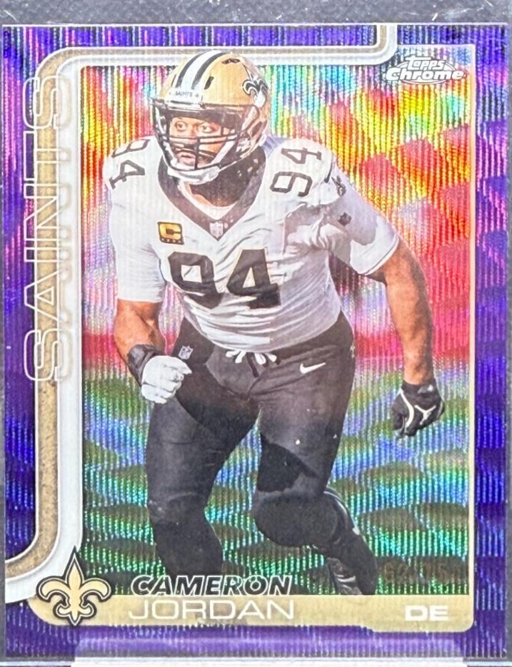 Cameron Jordan [Purple Wave Refractor] #221