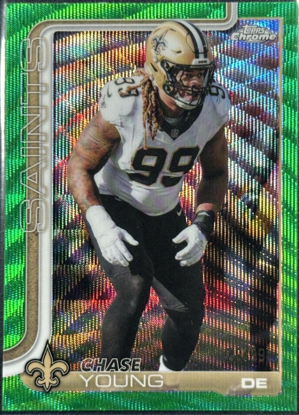 Chase Young [Green Wave Refractor] #220