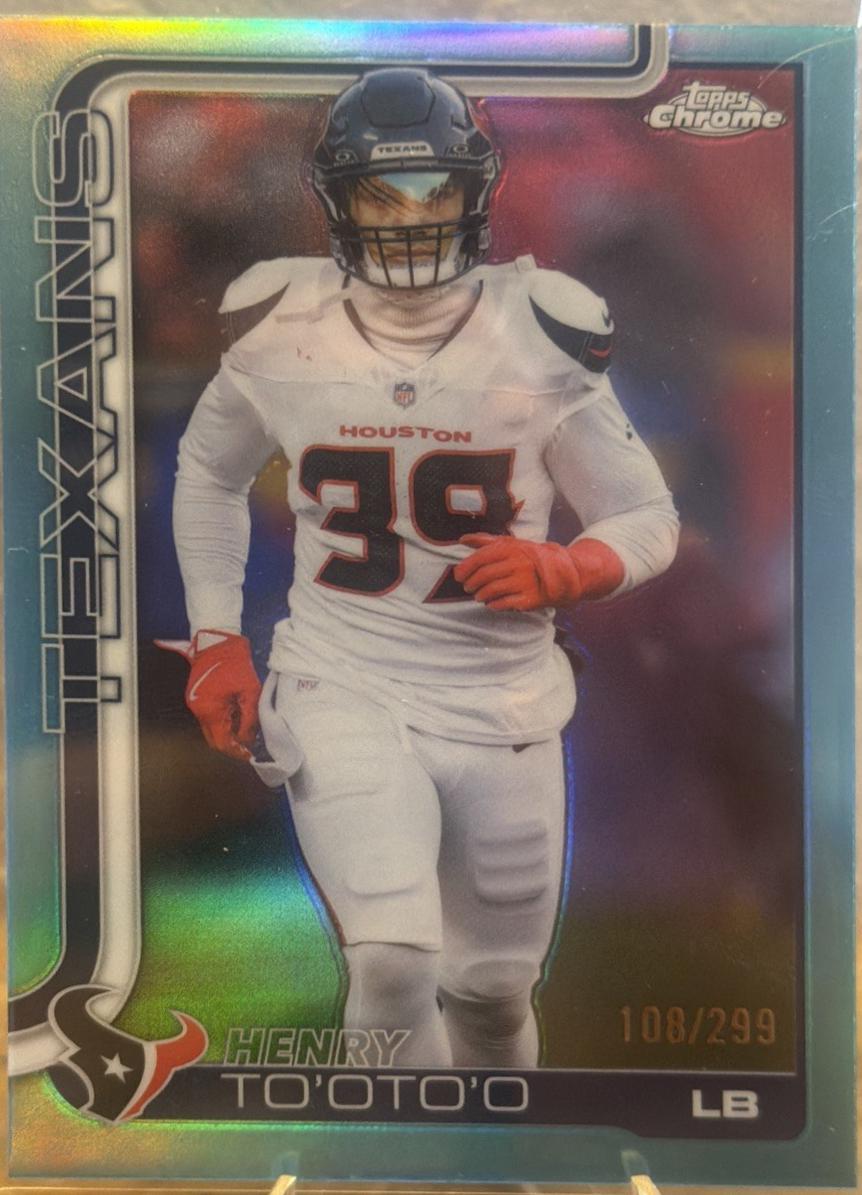 Henry To'oTo'o [Teal Refractor] #122