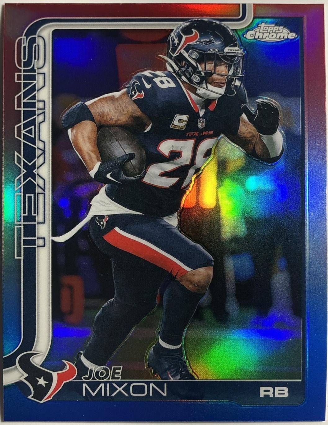 Joe Mixon [Red White Blue Refractor] #120