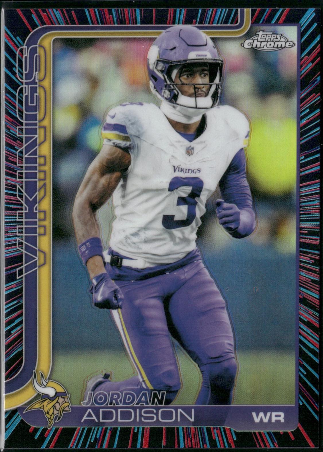 Jordan Addison [Neon Pulse Refractor] #202