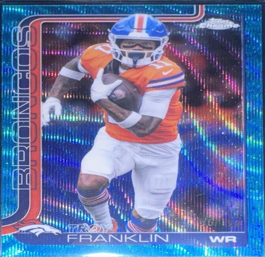 Troy Franklin [Aqua Wave Refractor] #91