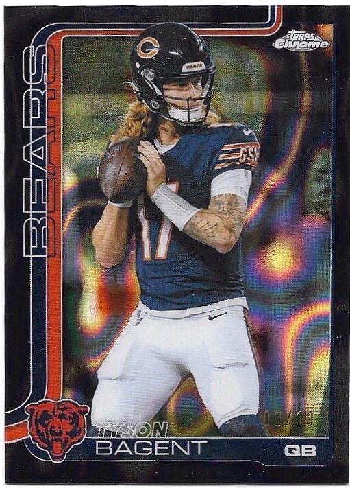 Tyson Bagent [Black Refractor] #54