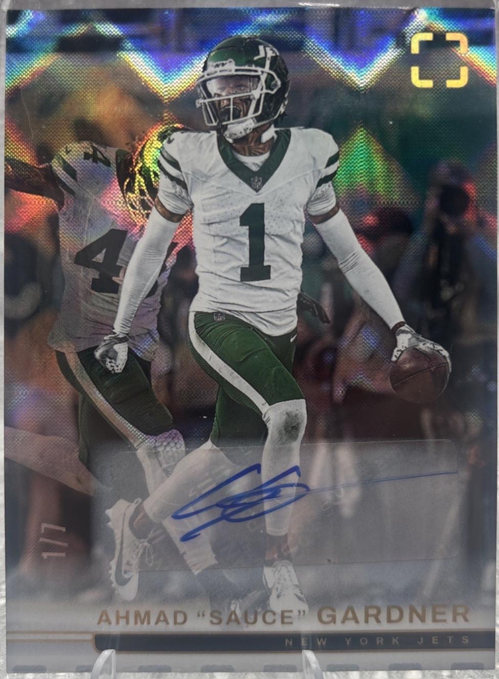 Ahmad Sauce Gardner [White Autograph] #12