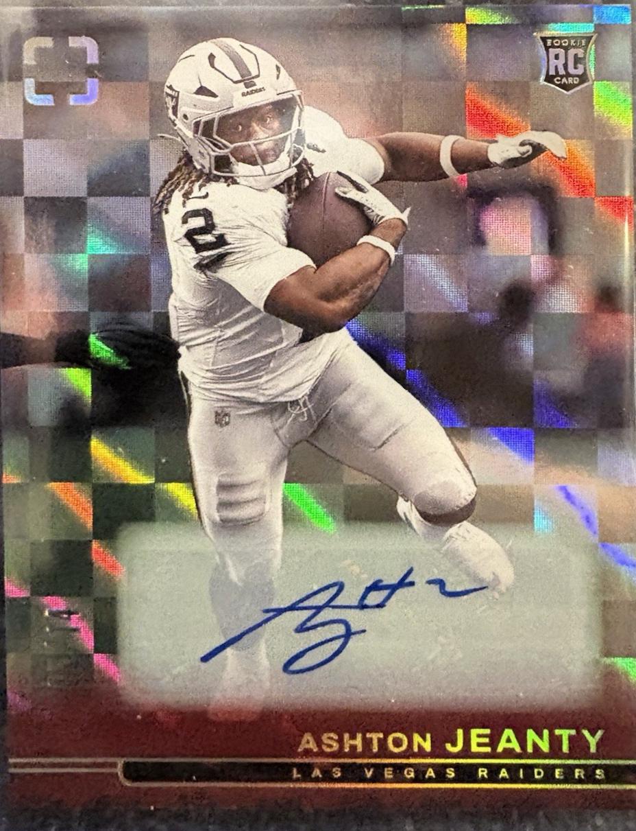 Ashton Jeanty [Maroon Rookie Autograph] #126