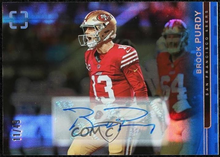 Brock Purdy [Blue Autograph] #112
