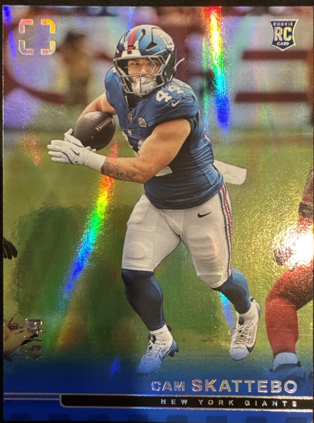 Cam Skattebo [Blue] #140