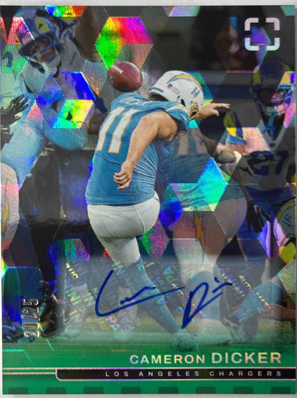 Cameron Dicker [Green Autograph] #37