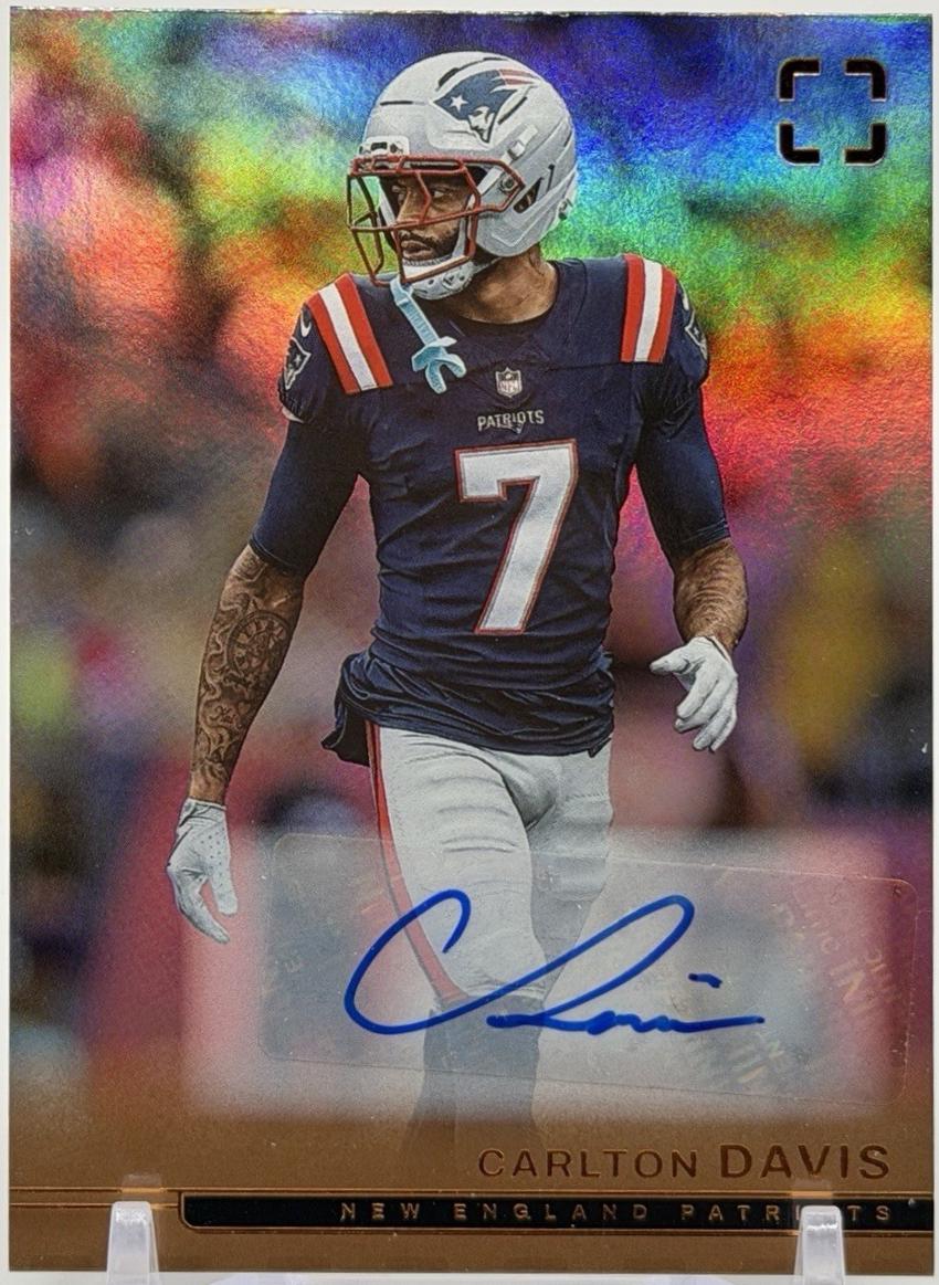 Carlton Davis [Bronze Autograph] #8