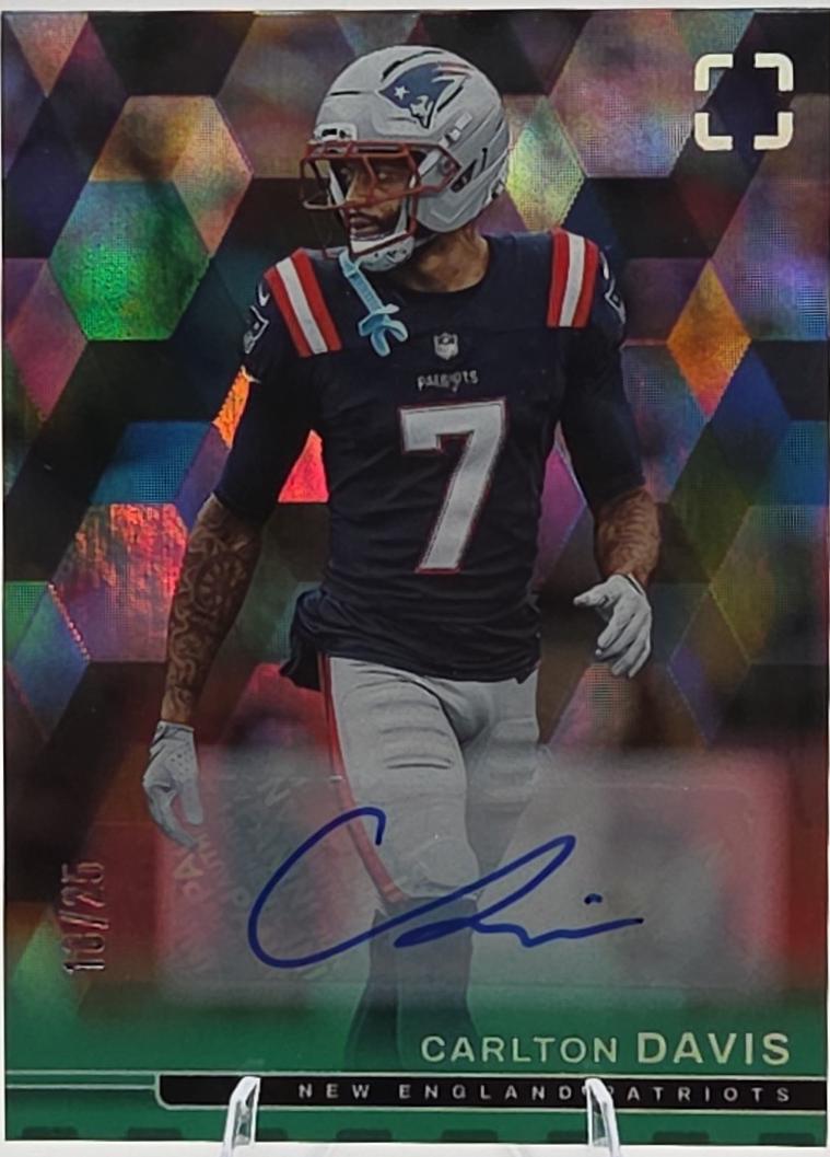 Carlton Davis [Green Autograph] #8