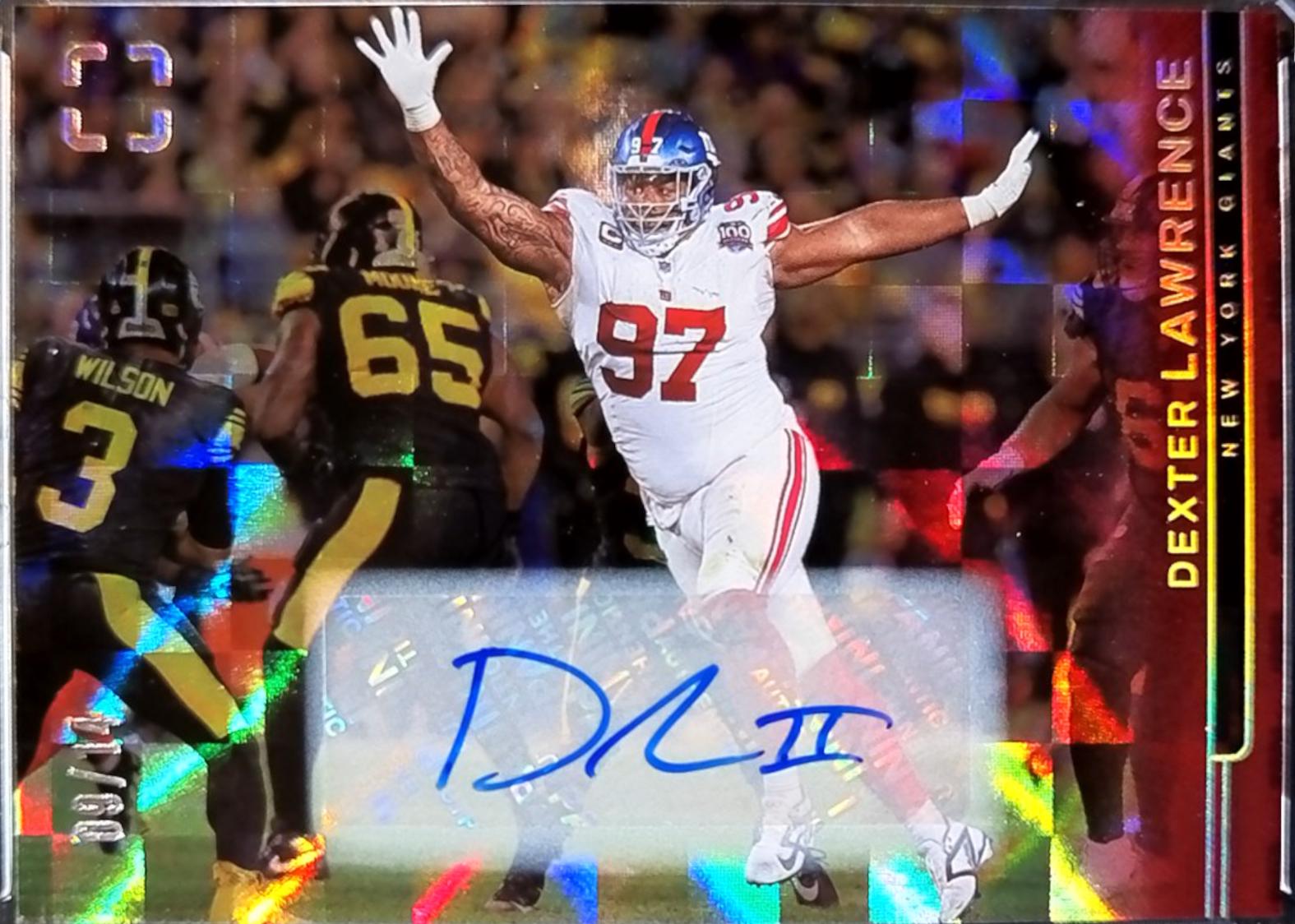 Dexter Lawrence [Maroon Autograph] #105