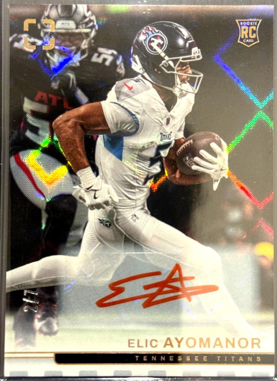 Elic Ayomanor [White Rookie Autograph] #129
