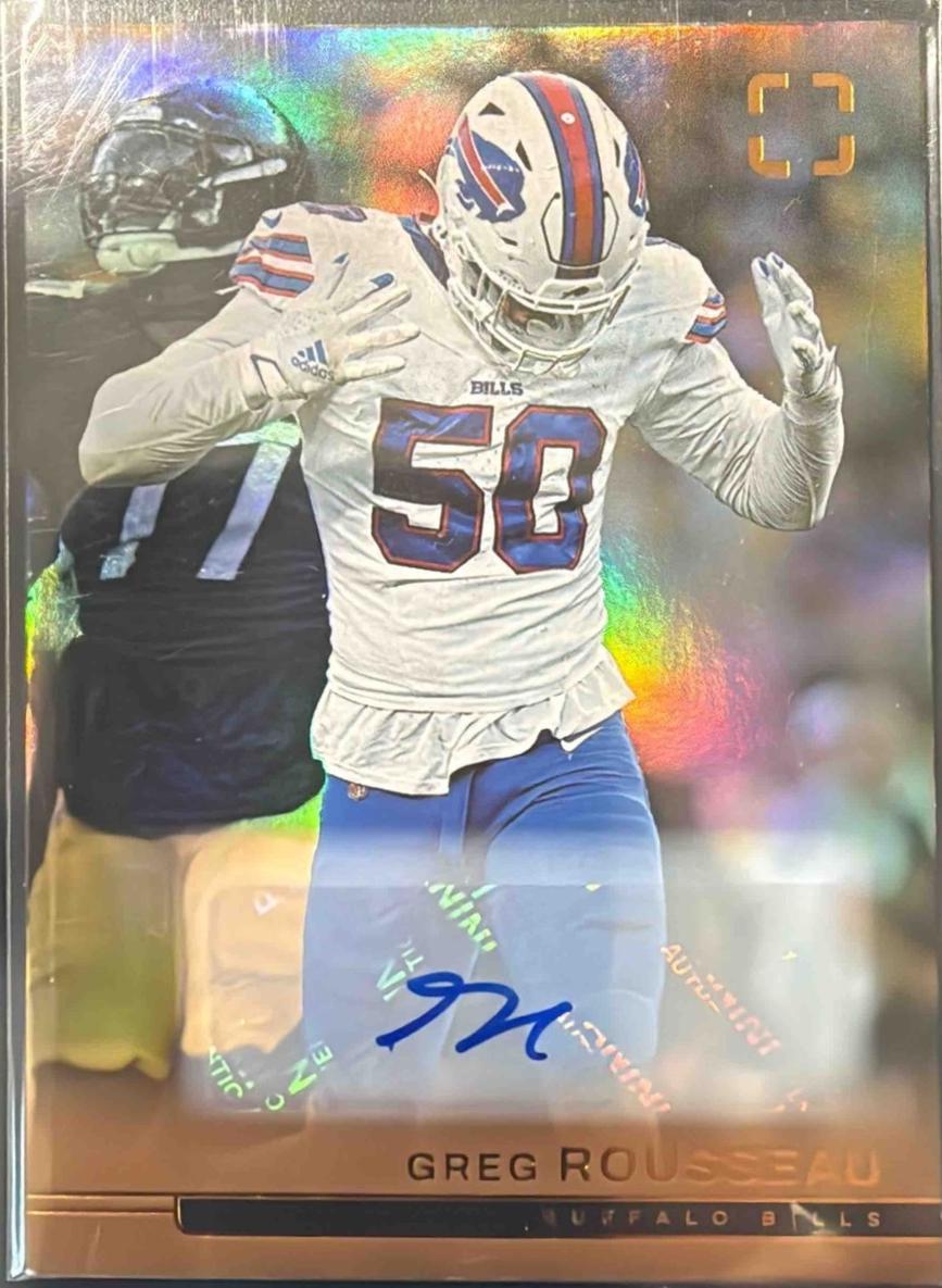 Greg Rousseau [Autograph] #2