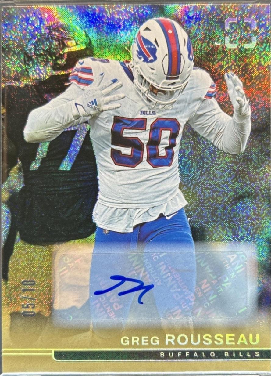 Greg Rousseau [Gold Autograph] #2