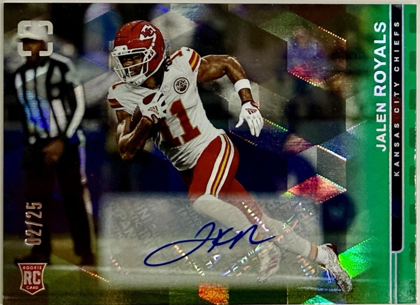 Jalen Royals [Green Rookie Autograph] #183