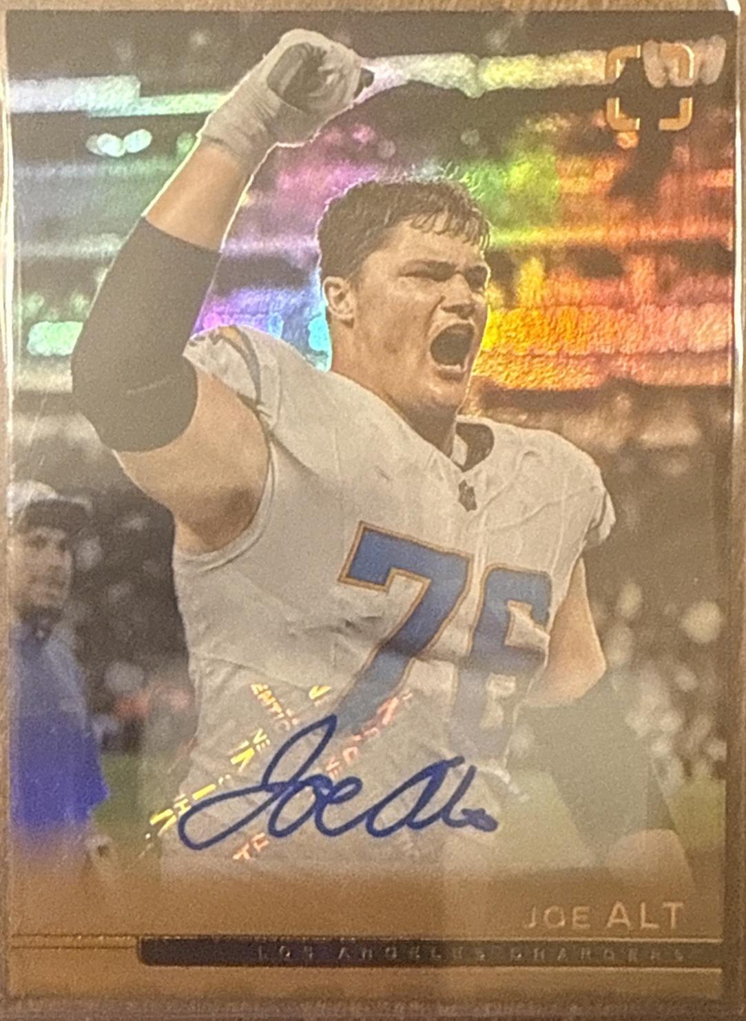 Joe Alt [Bronze Autograph] #36