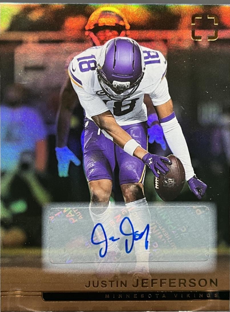 Justin Jefferson [Autograph] #75