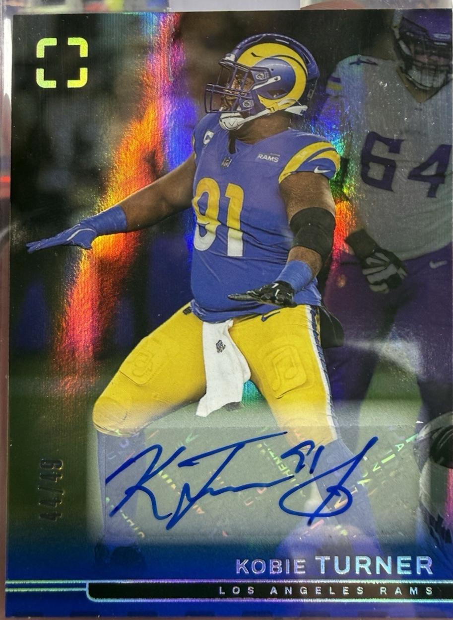 Kobie Turner [Blue Autograph] #43