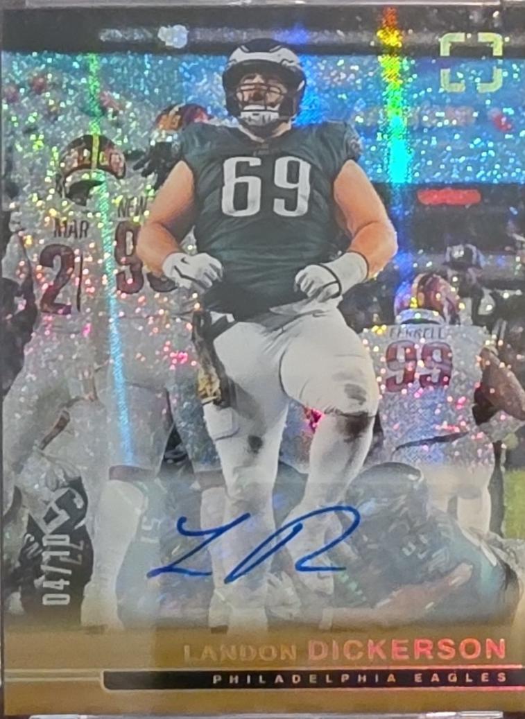 Landon Dickerson [Gold Autograph] #21