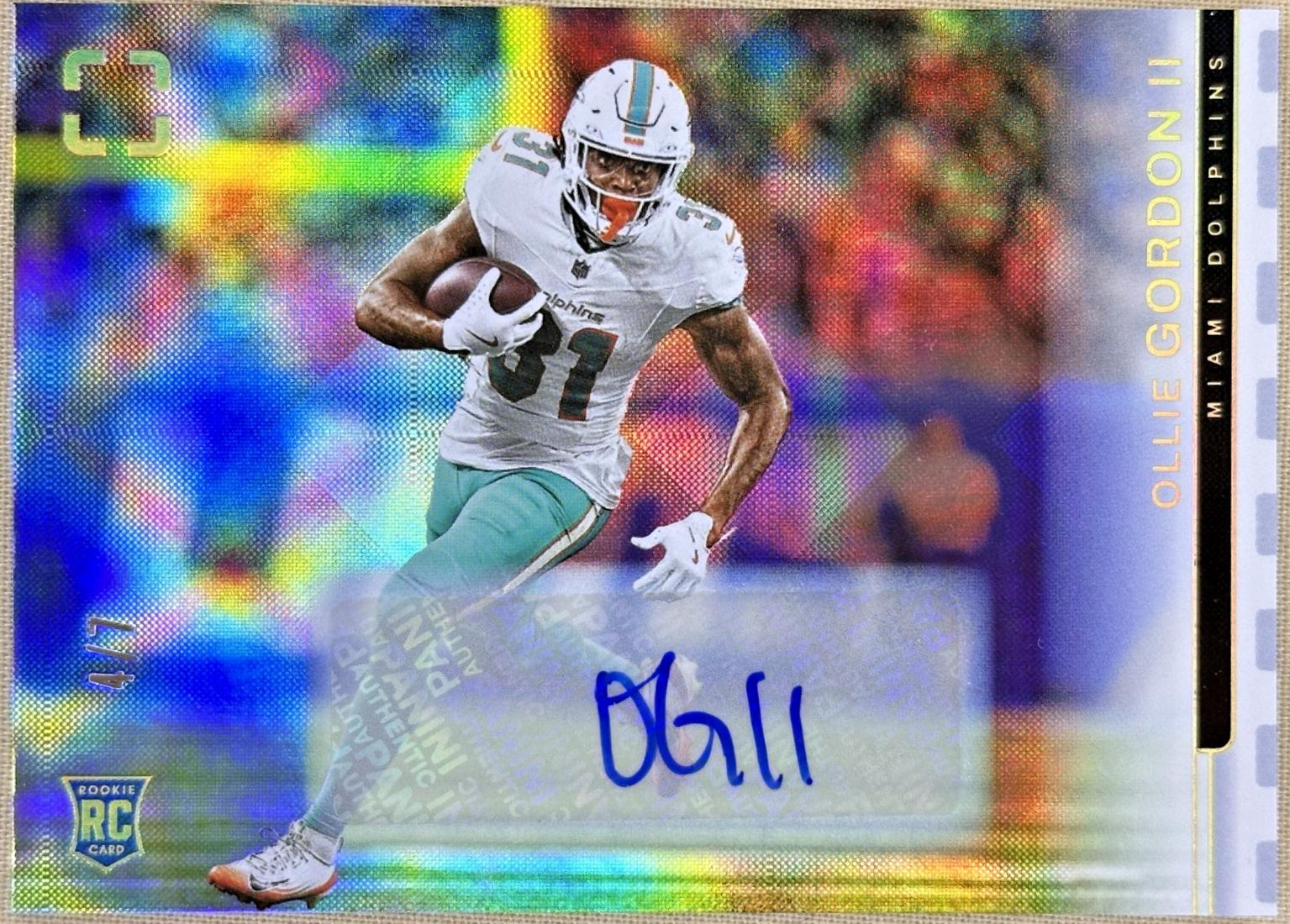Ollie Gordon II [White Rookie Autograph] #199