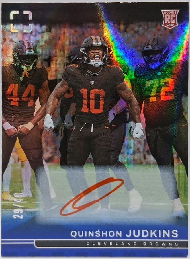 Quinshon Judkins [Blue Rookie Autograph] #146