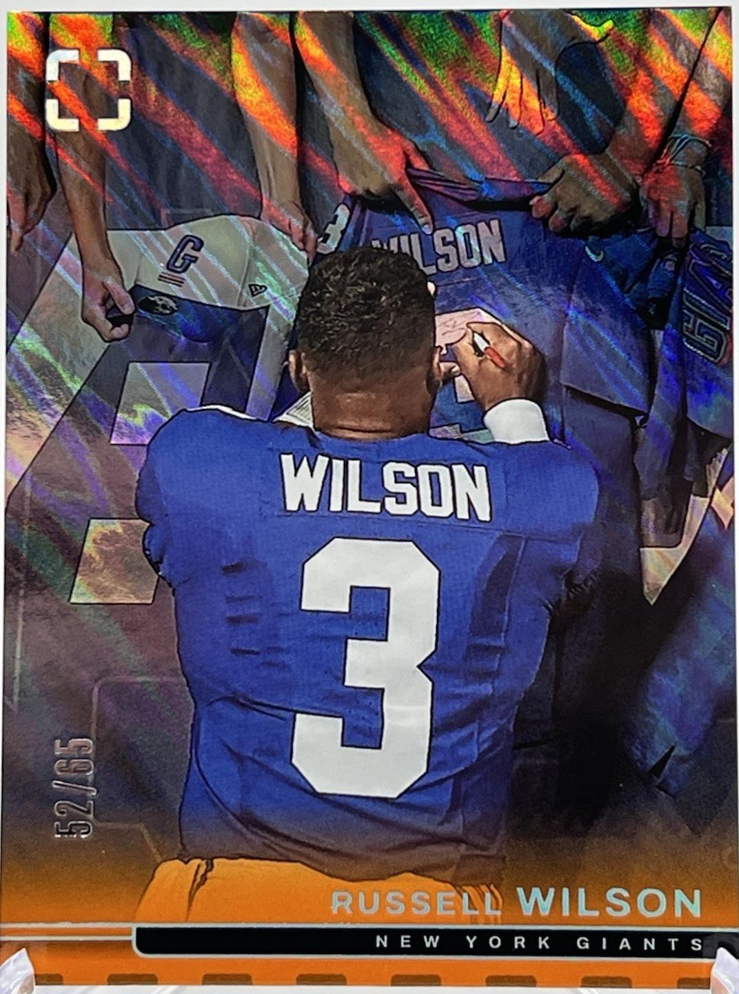Russell Wilson [Orange] #18