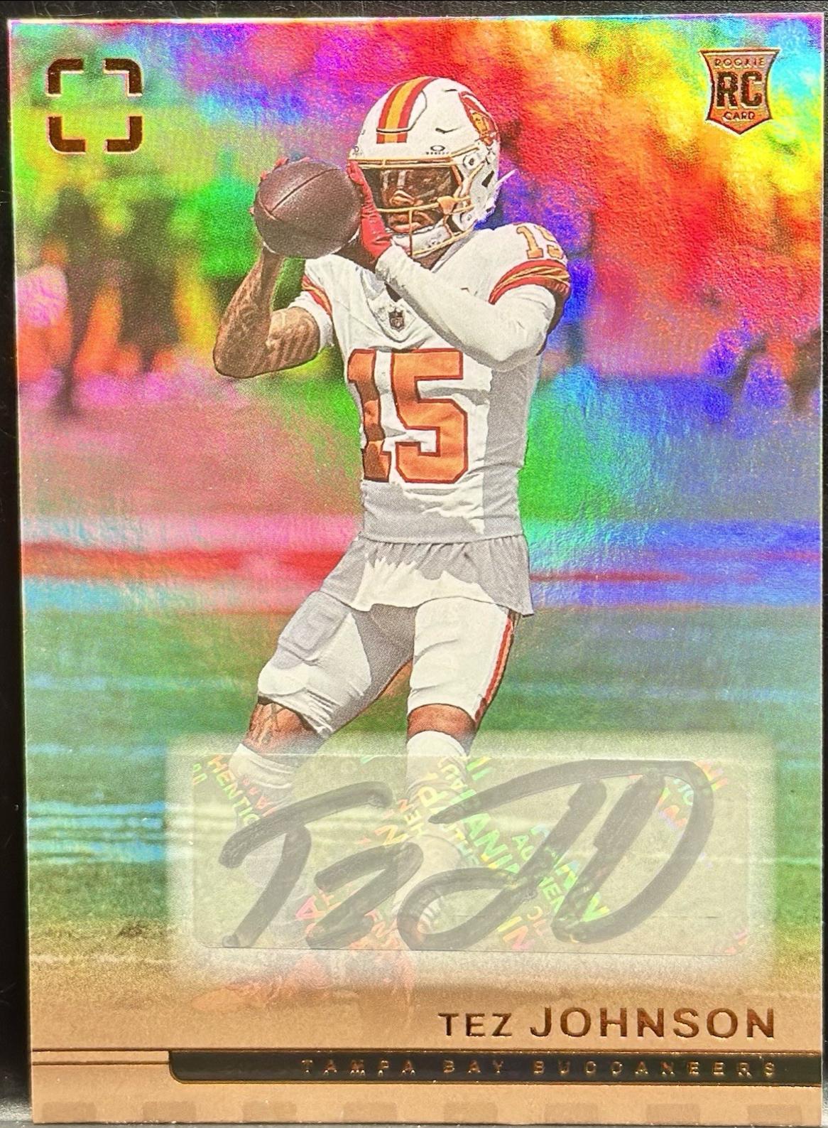 Tez Johnson [Silver Rookie Autograph] #147