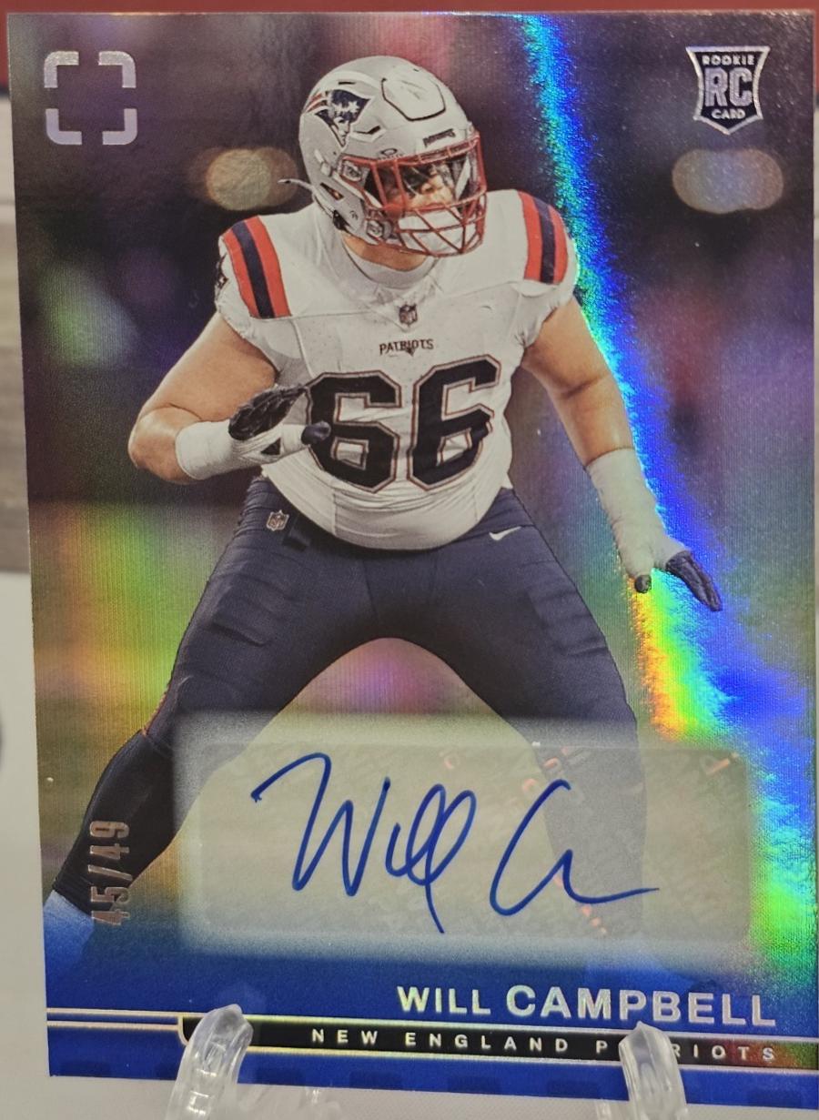 Will Campbell [Blue Rookie Autograph] #165