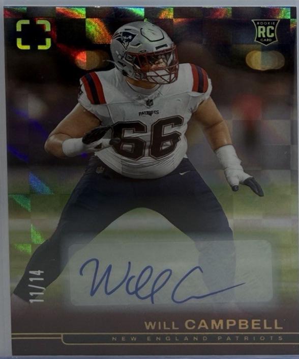 Will Campbell [Maroon Rookie Autograph] #165