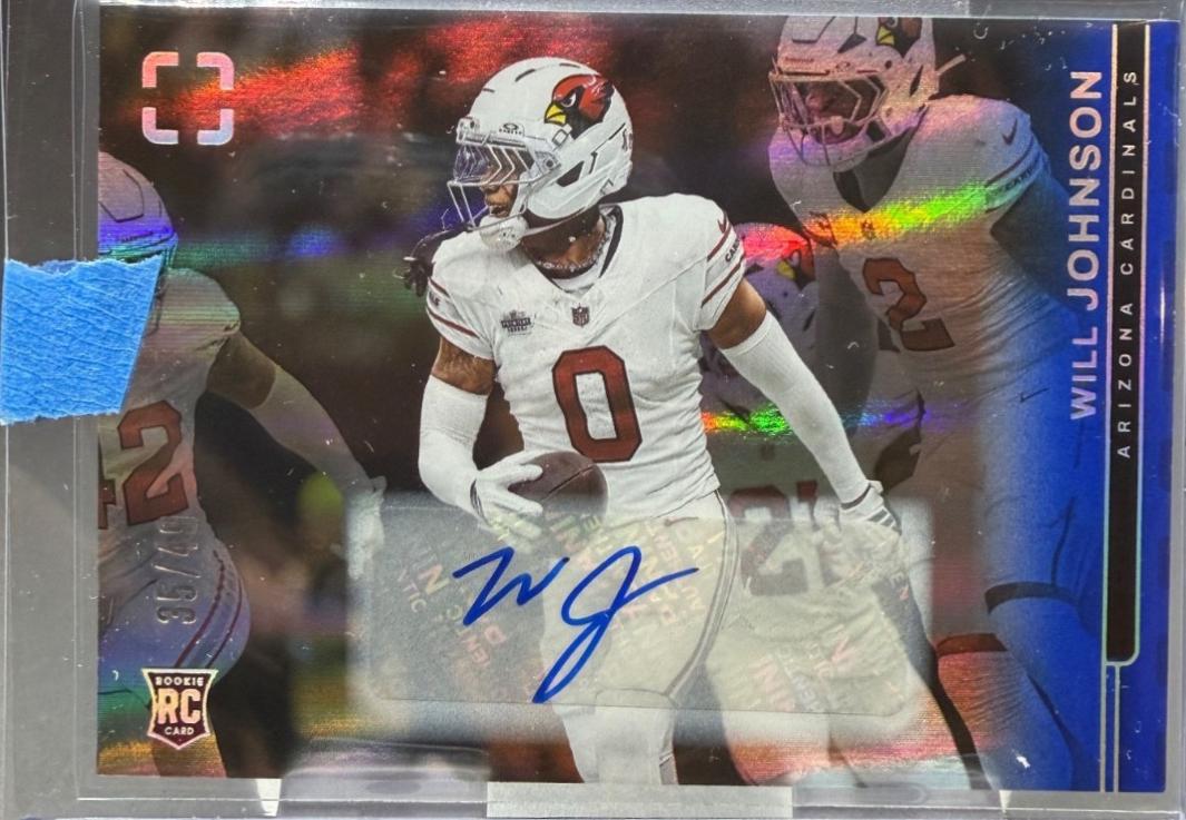 Will Johnson [Blue Rookie Autograph] #191