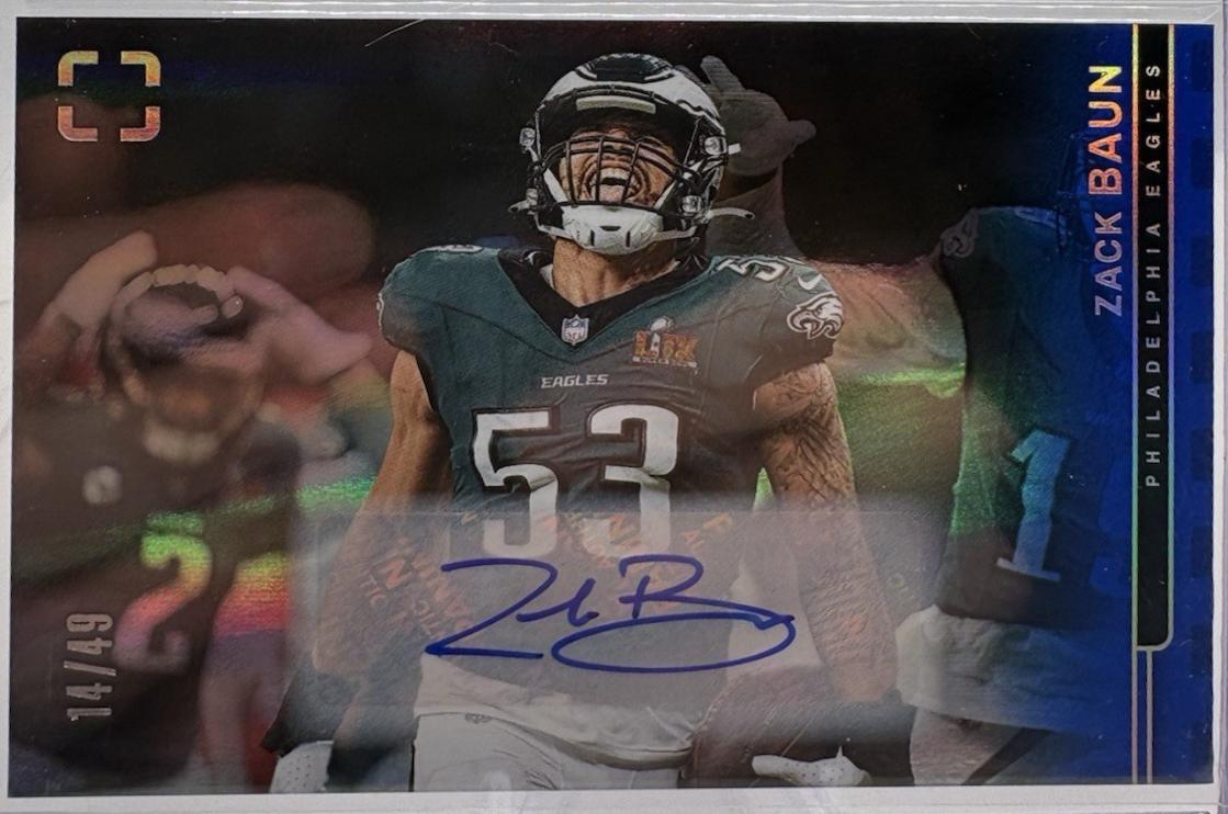 Zack Baun [Blue Autograph] #106